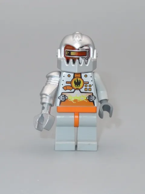 LEGO Agents Magma Commander trans head robot minifigure 8971