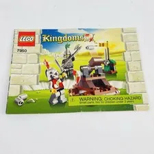 Lego Castle 7950 Instruction Only Knight Showdown Manual Kingdoms