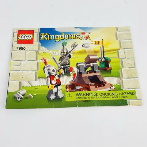 Lego Castle 7950 Instruction Only Knight Showdown Manual Kingdoms
