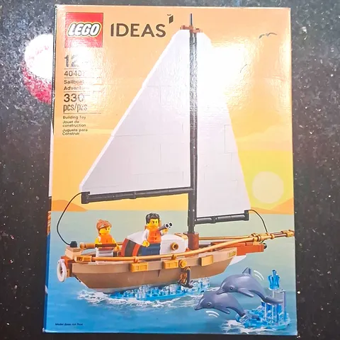 LEGO Ideas Sailboat Adventure 40487 330 pcs Age 12+ Dolphin 2021 Box