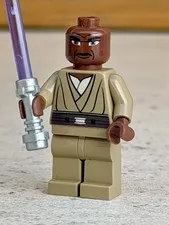LEGO Star Wars Minifigure - Mace Windu Large Eyes - SW0220 Clone Wars