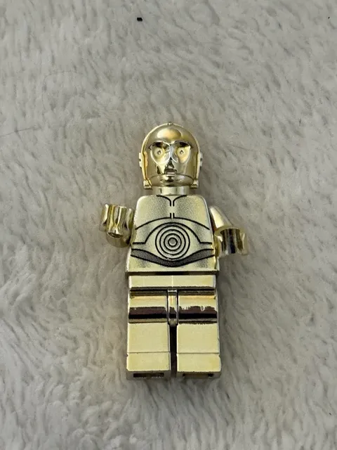 RARE LEGO Star Wars Chrome Gold C-3PO 4521221 1 OF 10,000