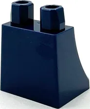 Lego New Minifigure Dark Blue Lower Body Skirt Part