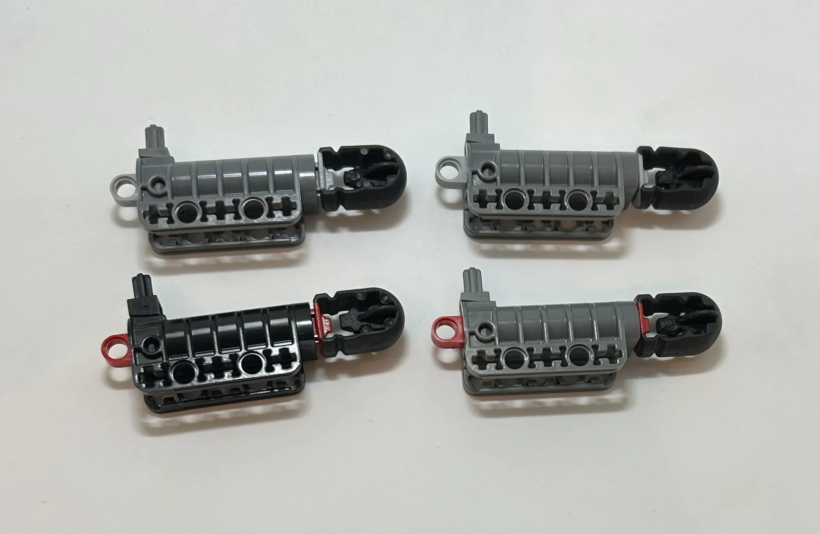 Lego 57028 57029 Technic competition cannon w/red arrows x4