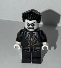 LEGO Lord Vampyre Minifigure mof013 9464 Monster Fighters Vampire 2 Faces