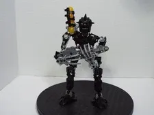 LEGO BIONICLE INIKA TOA NUPARU (8729) COMPLETE WITH ZAMOR SPHERES