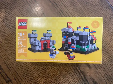 LEGO Mini Castle And LEGO Daffodils - NEW UNOPENED SETS - SEALED IN BOXES
