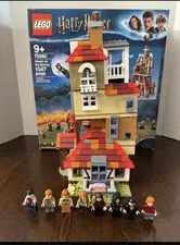 LEGO Harry Potter 75980 Attack on the Burrow Complete w/ Box Manual All Minifigs