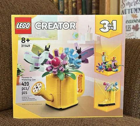 LEGO Creative 3-in-1 Flowers in Watering Can NEW & Sealed 31149 Retiring Soon!