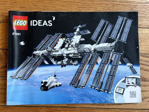 LEGO Ideas 21321 International Space Station Instruction Manual Book Only
