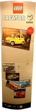 LEGO CREATOR EXPERT VINTAGE MEMORIES ADVERTISING DISPLAY PILLAR PROMO STAND BULLI  