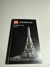 LEGO ARCHITECTURE: The Eiffel Tower (21019) Instruction Book Only