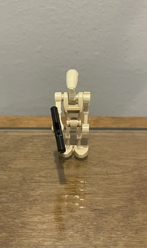 LEGO Star Wars Tan Battle Droid Minifigure with Medium Scoped Blaster