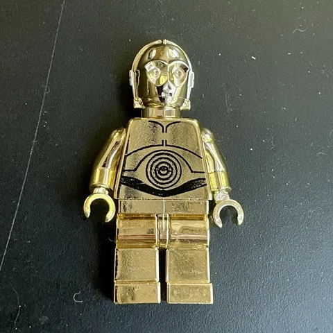 LEGO Star Wars Chrome Gold C-3PO Pad-Printed Bossk Custom Classic Minifigure TCS