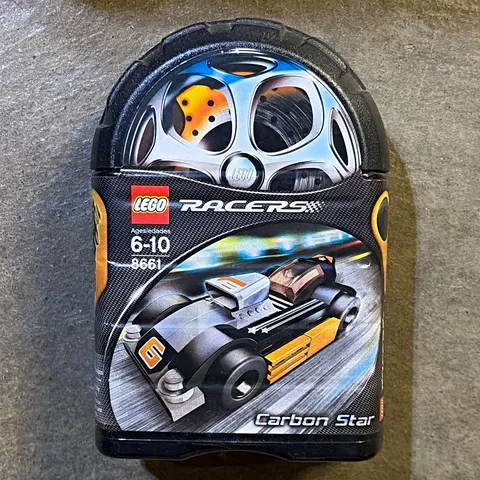 LEGO Racers Carbon Star 8661 Complete Set 36pcs Canister Ages 6-10