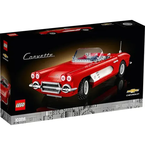 LEGO Icons - 10321 - Chevrolet Corvette - New Sealed (Retired Set)