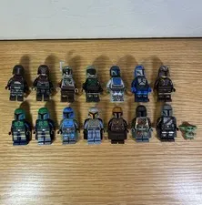 Lego Star Wars Mandalorian Minifigure Lot of 15