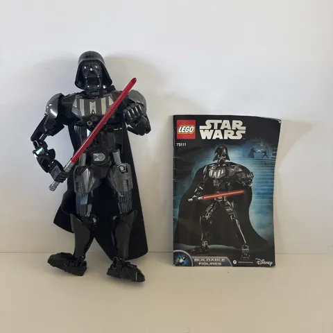 LEGO Star Wars: Darth Vader 75111 Buildable Figure, 100% Complete W/Instructions