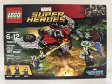 LEGO Marvel Super Heroes Ravager Attack 76079 Complete Set 197 pcs Box 6-12