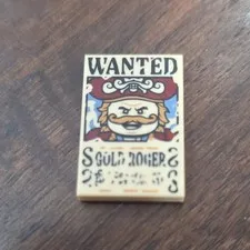LEGO One Piece Wanted Poster Gold Rodger 75636 75637 75638 75639 NEW