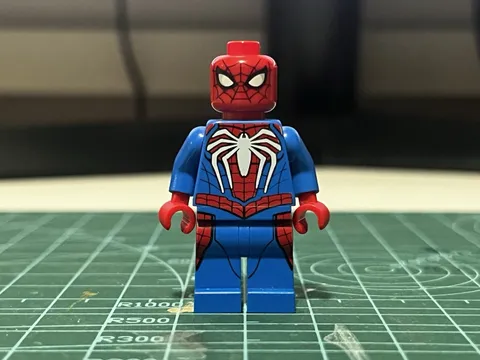 LEGO Spider Man PS4 Advanced Suit Orbital Minifigs Custom Minifigure Pad Printed