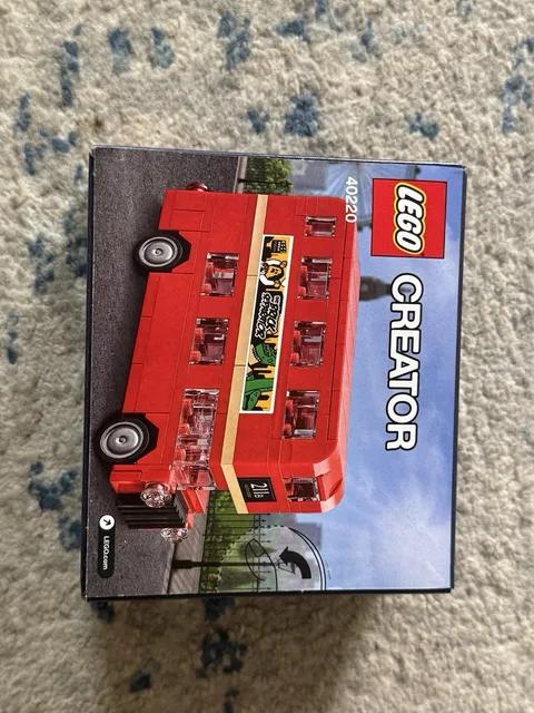 LEGO Creator London Bus 40220 Limited Edition Retired 118 pcs, Boxed