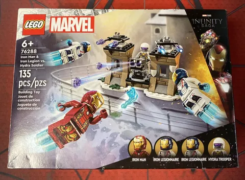 LEGO Super Heroes: Iron Man & Iron Legion Vs. Hydra Soldier (76288) *Box Damage*