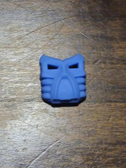 Medium Blue Lego Bionicle Karana Mask