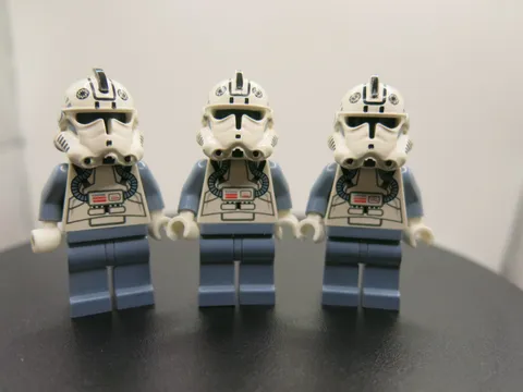 3x LEGO STAR WARS - Clone Pilot - SW0118 - EXCELLENT