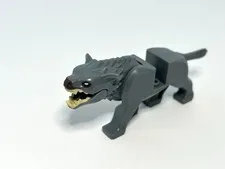 Lord Of The Rings Hobbit Gray Warg Figure Minifig -LEGO wargpb01c01 set #79002