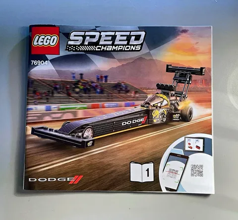 LEGO Speed Champions Mopar Dodge Dragster From Set 76904 Minifig included