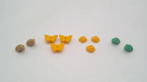 LEGO Mix Lot of Little Accessories Butterflies, Snails, Frogs, & Bugs