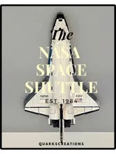 LEGO NASA Space Shuttle (10283) Stand/Wall Mount(+includes Hubble Telescope s/w)