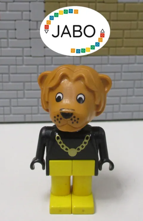(E5 / 12) Lego Fabuland figure fab7f Lionel Lion 3644 3645 3647