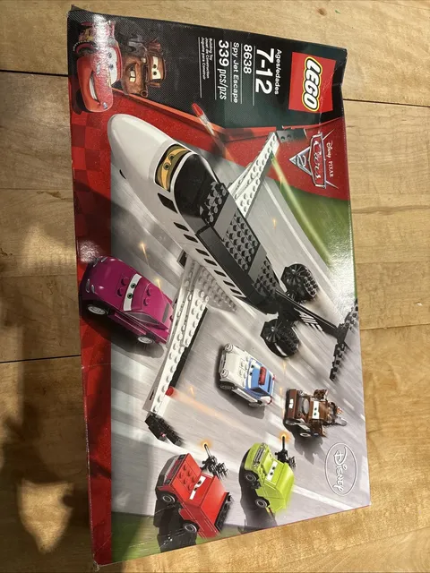 LEGO Cars: Spy Jet Escape (8638) - NEW IN BOX - POOR CONDITION SEE DESC