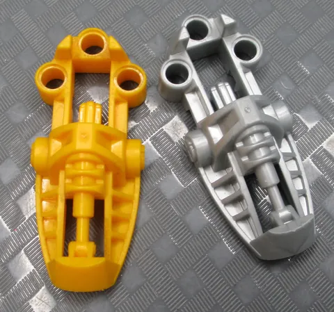 Lego 47298 Bionicle Light Orange Pearl Gray Foot Toa Metru 8697 8998 8625 8994