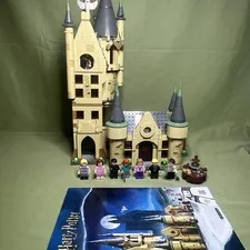 LEGO Harry Potter Hogwarts Astronomy Tower 75969 Used Missing Professor