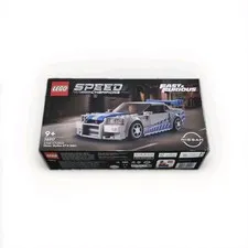 LEGO 76917 Speed Champions 2 Fast 2 Furious Nissan Skyline GT-R (R34) 319pc