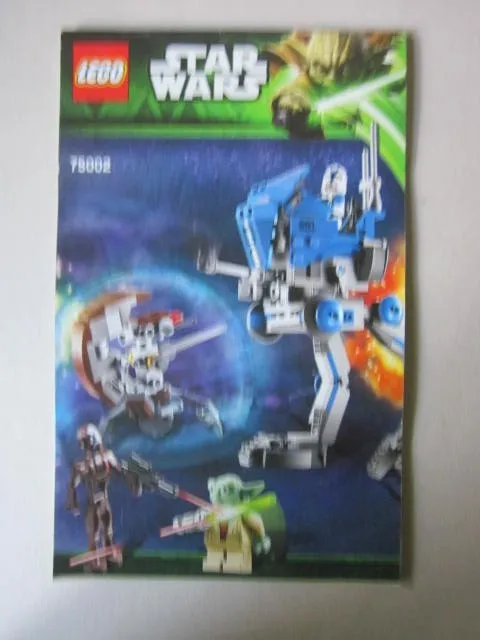 Lego Instructions Instruction Star Wars 75002