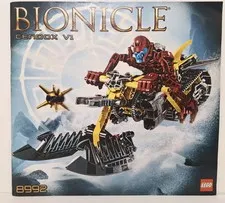 Lego Bionicle Battle Vehicles Cendox V1 Instruction Manual For Set 8992