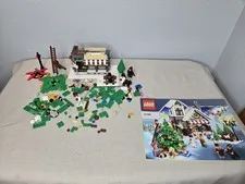 LEGO Winter Toy Shop 10199 CREATOR EXPERT Winter Village Build AS IS Not Complet