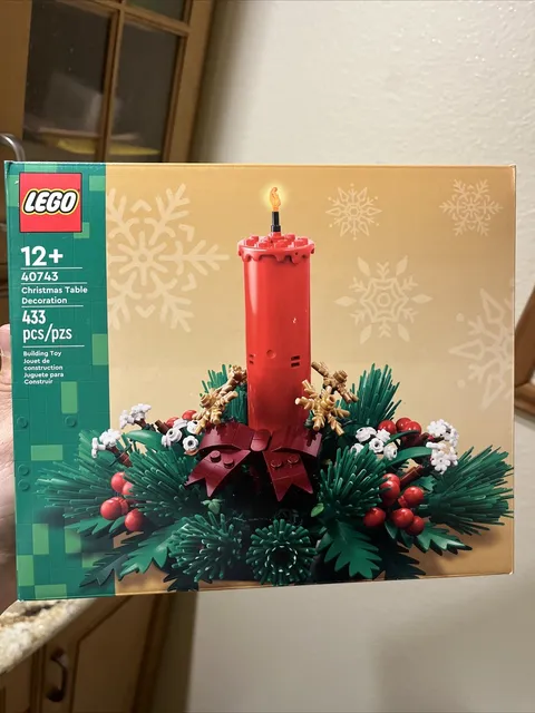 LEGO 40743 Christmas Table Decoration  - New & Sealed - Candle - Centerpiece