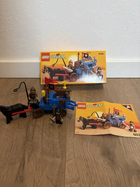 LEGO 6038 Knights Wolf Gang Carriage
