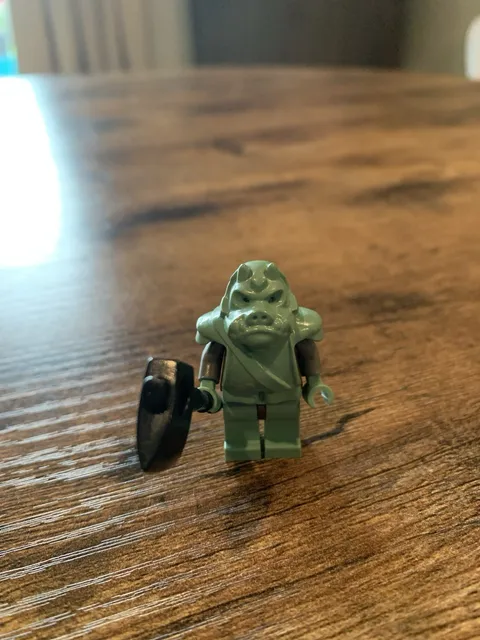 Lego Star Wars Gamorrean Guard Minifigure sw0075 Dark Gray Arms 4476