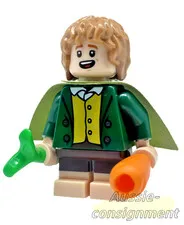 lego The Lord of the Rings Minifigure Meriadoc Brandybuck (Merry) lor124 10316
