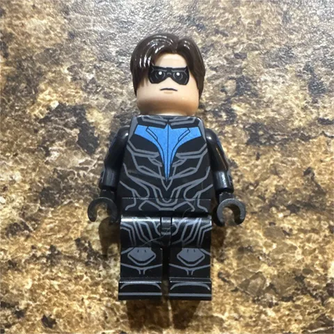 Lego custom Dc Nightwing . By shadow customs. New!!