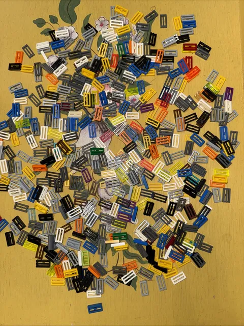 Lot of Lego 1X2 Grille Pieces