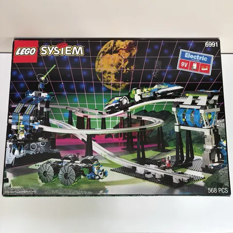 Lego Monorail Transport Base 6991 Space Unitron Train 100% Complete Set 1994 Toy