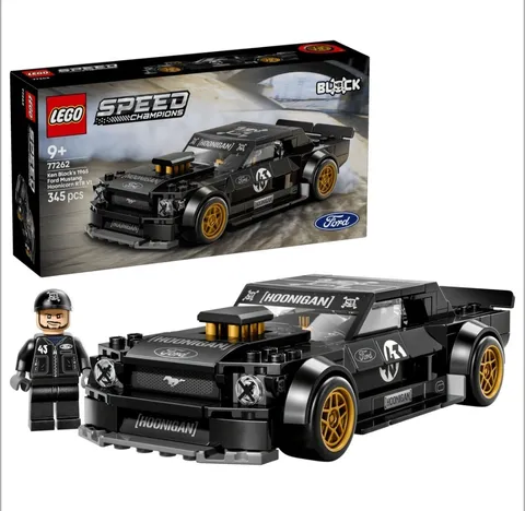 LEGO 77262 Speed Champs: Ken Block's '65 Ford Mustang Hoonicorn V1 New in Hand 