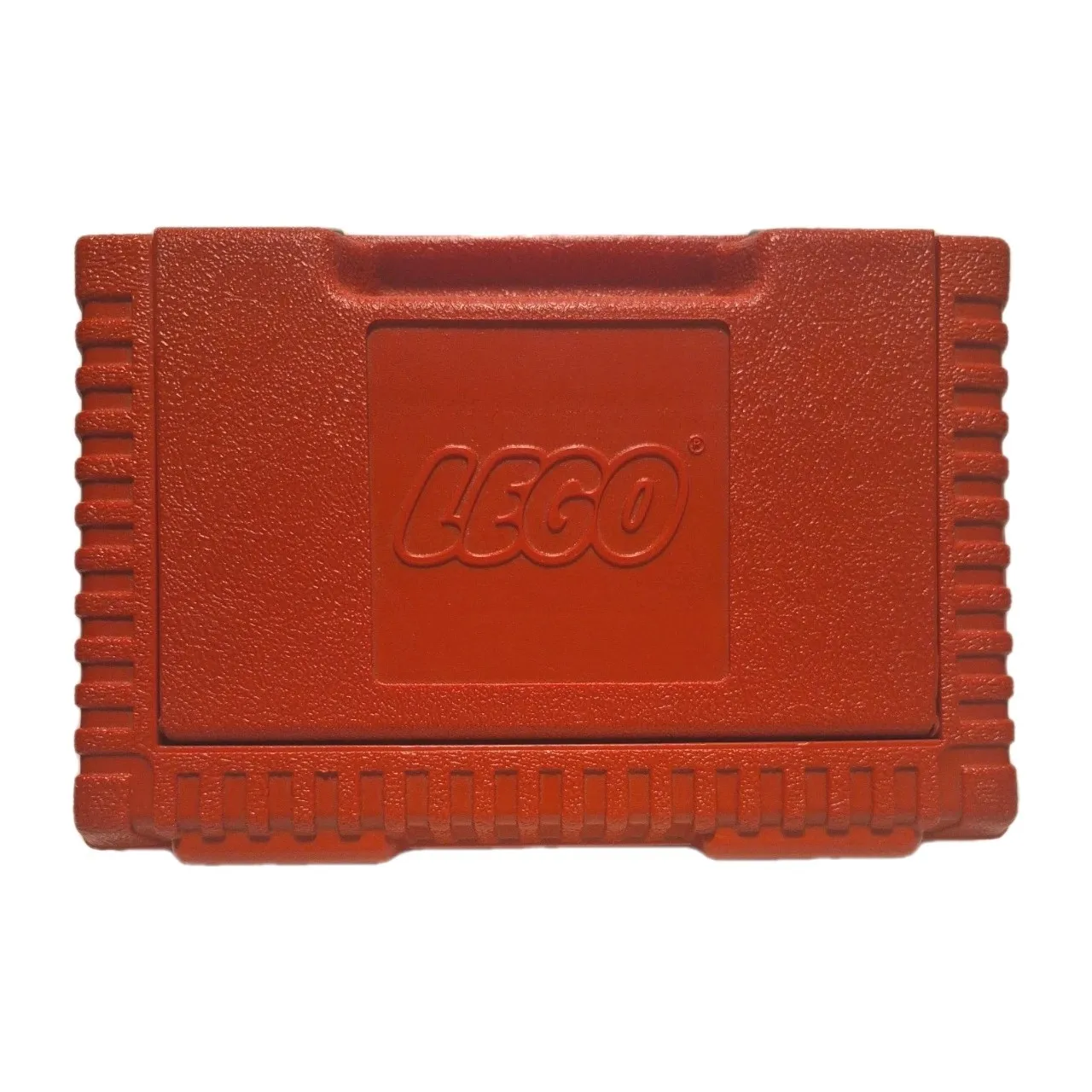 Vintage 1984 Lego Red Plastic Storage Carrying Case Organizer Briefcase